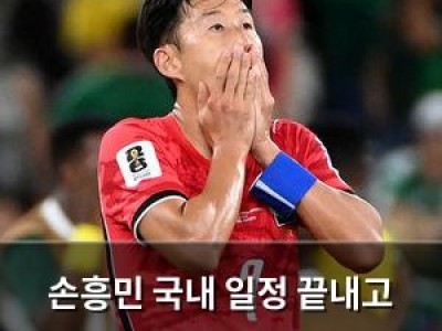 손흥민 국내 일정 끝내고 다시 미국행